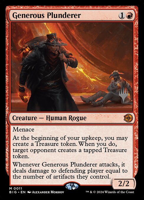 Generous Plunderer (PBIG 11p)