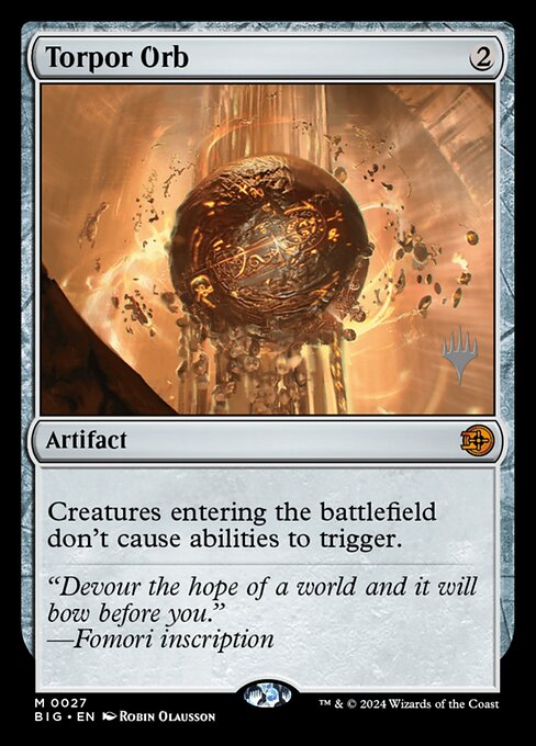 Torpor Orb (PBIG 27p)