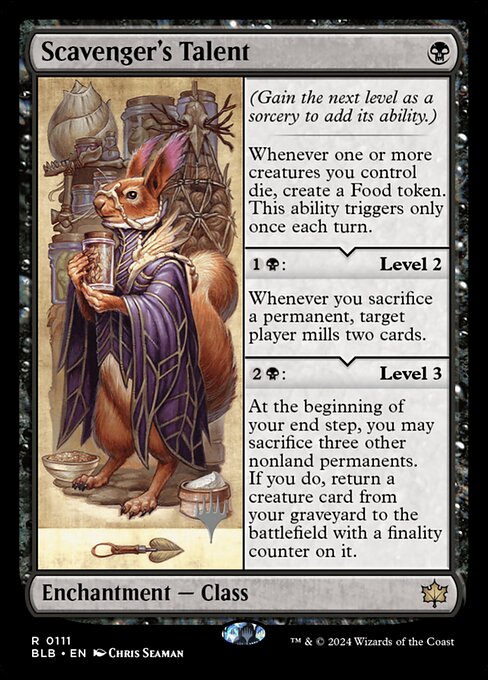 Scavenger's Talent (PBLB 111p)