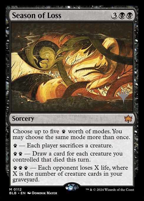 Season of Loss (PBLB 112p)