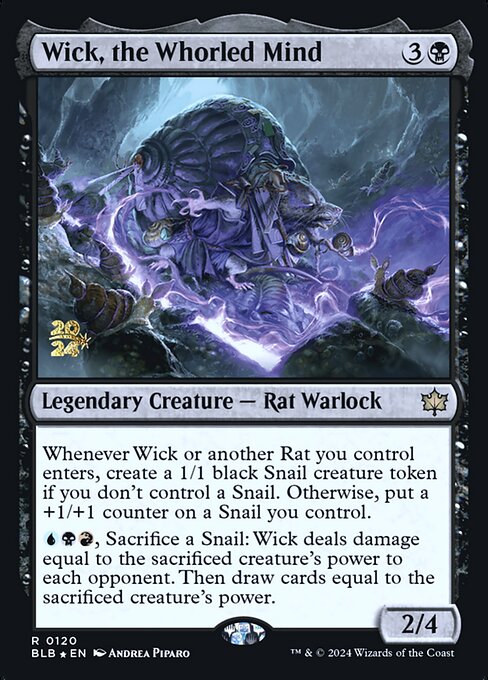 Wick, the Whorled Mind (PBLB 120s)