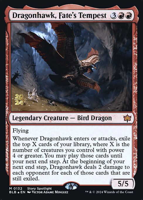 Dragonhawk, Fate's Tempest (PBLB 132s)