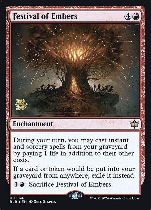 Festival of Embers (PBLB 134s)