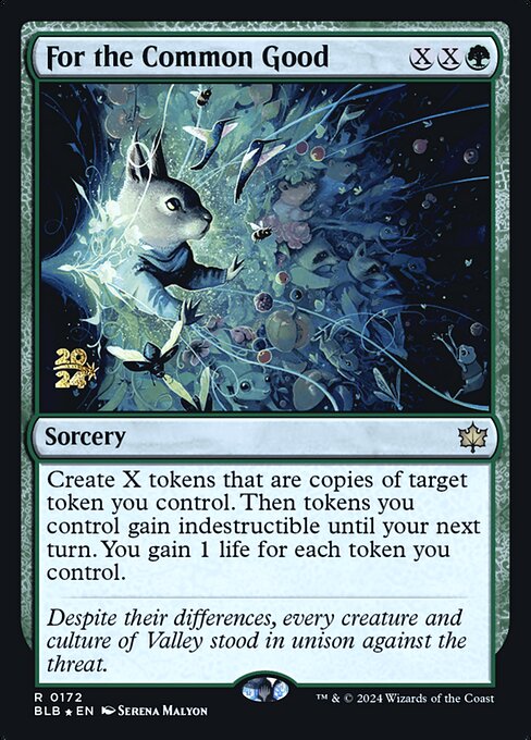 For the Common Good (PBLB 172s)
