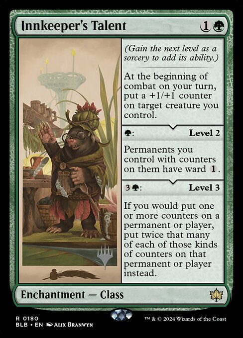 Innkeeper's Talent (PBLB 180p)