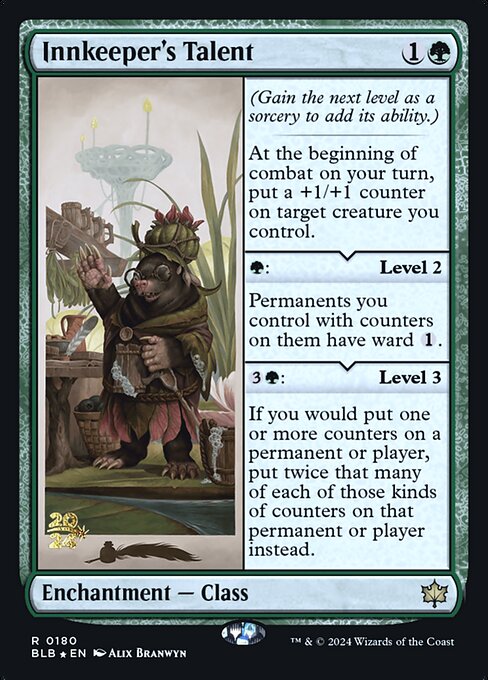 Innkeeper's Talent (PBLB 180s)