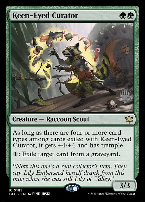 Keen-Eyed Curator (PBLB 181p)