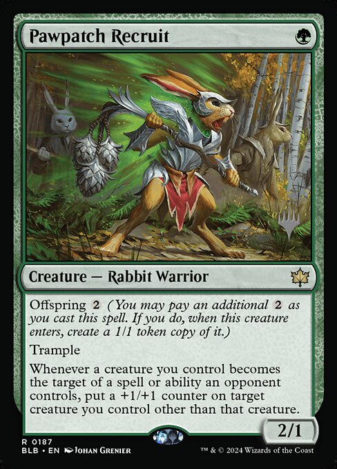 Pawpatch Recruit (PBLB 187p)