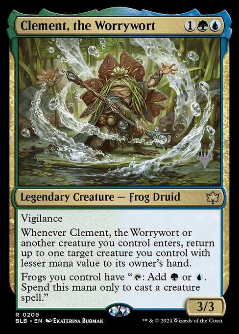 Clement, the Worrywort (PBLB 209p)