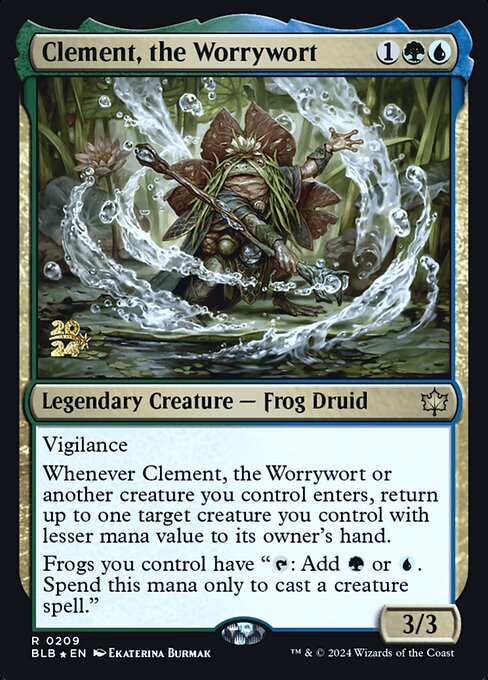 Clement, the Worrywort (PBLB 209s)