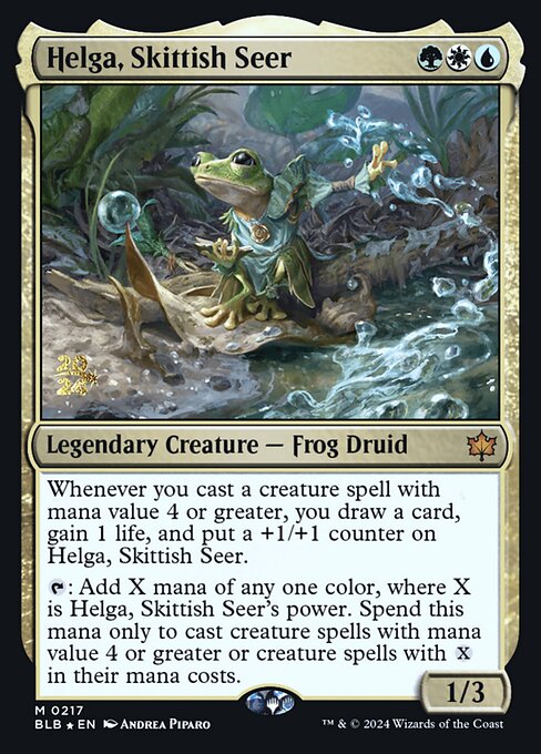 Helga, Skittish Seer (PBLB 217s)