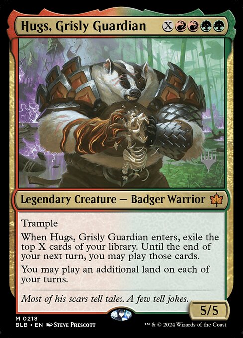 Hugs, Grisly Guardian (PBLB 218p)