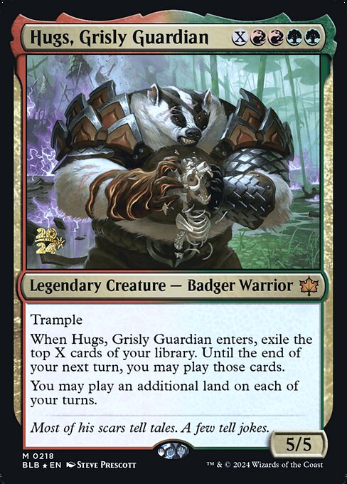 Hugs, Grisly Guardian (PBLB 218s)