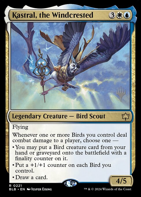 Kastral, the Windcrested (PBLB 221p)