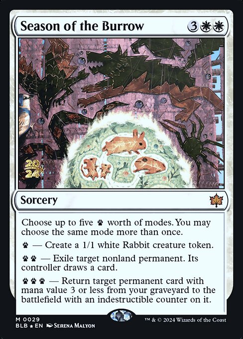 Season of the Burrow (PBLB 29s)