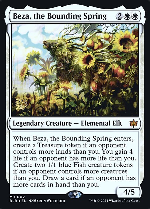 Beza, the Bounding Spring (PBLB 2s)