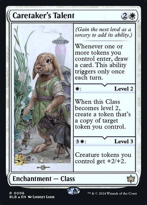 Caretaker's Talent (PBLB 6s)