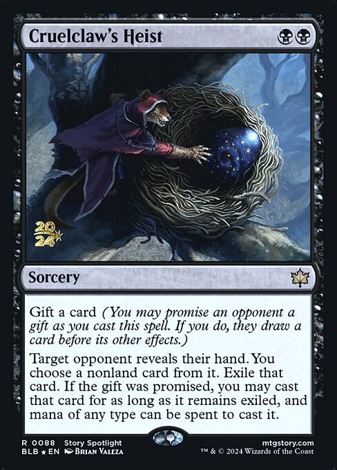 Cruelclaw's Heist (PBLB 88s)