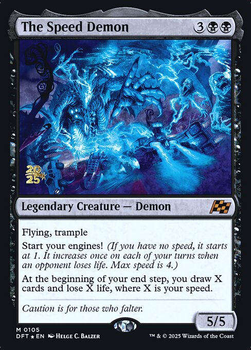 The Speed Demon (PDFT 105s)