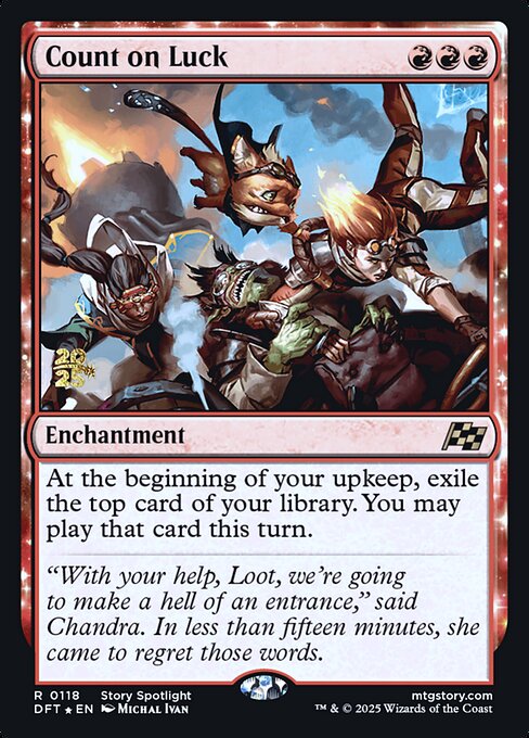 Count on Luck (PDFT 118s)
