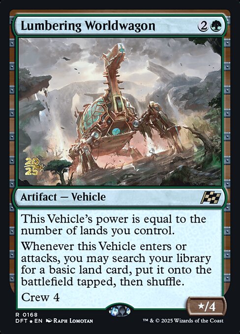 Lumbering Worldwagon (PDFT 168s)