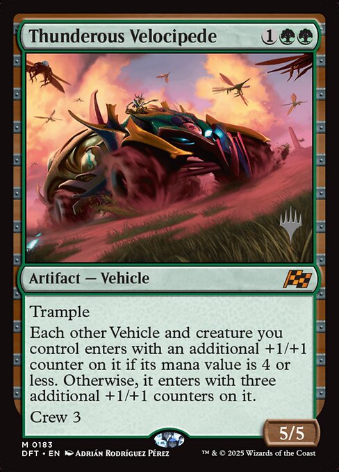 Thunderous Velocipede (PDFT 183p)