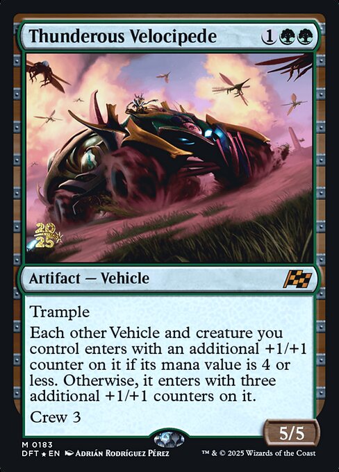 Thunderous Velocipede (PDFT 183s)