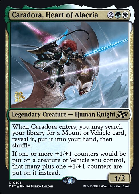 Caradora, Heart of Alacria (PDFT 195s)