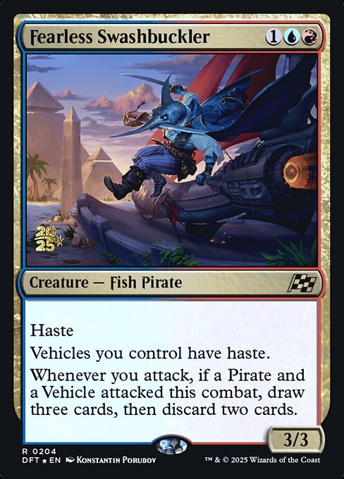 Fearless Swashbuckler (PDFT 204s)
