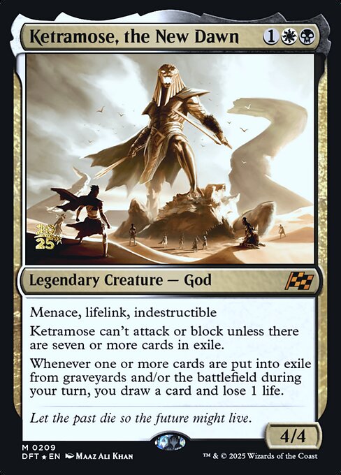 Ketramose, the New Dawn (PDFT 209s)