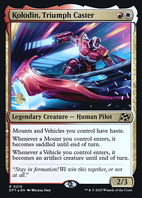 Kolodin, Triumph Caster (PDFT 210s)