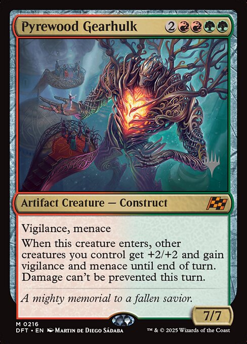 Pyrewood Gearhulk (PDFT 216p)