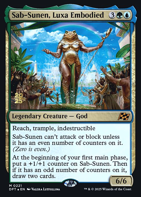 Sab-Sunen, Luxa Embodied (PDFT 221s)