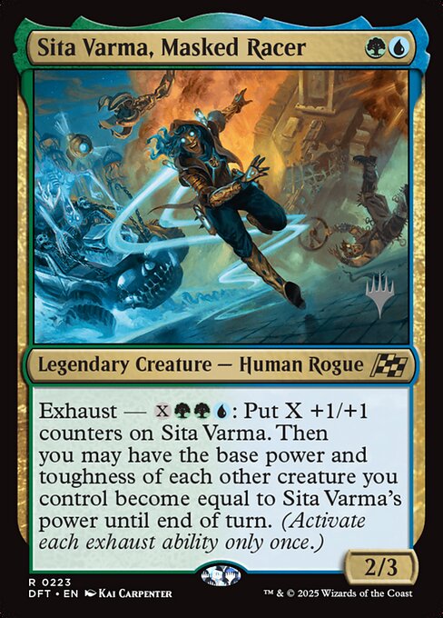 Sita Varma, Masked Racer (PDFT 223p)