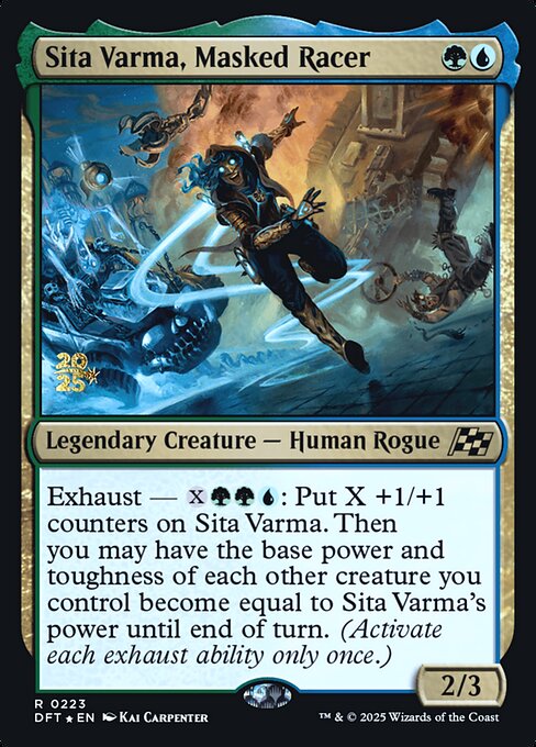 Sita Varma, Masked Racer (PDFT 223s)