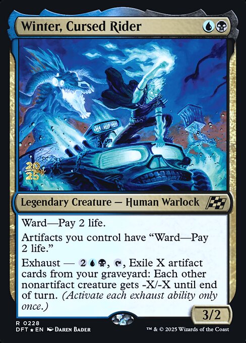 Winter, Cursed Rider (PDFT 228s)