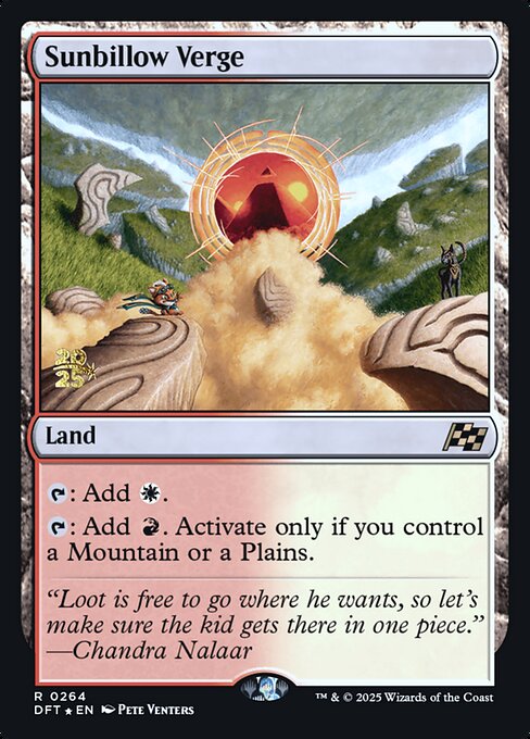 Sunbillow Verge (PDFT 264s)