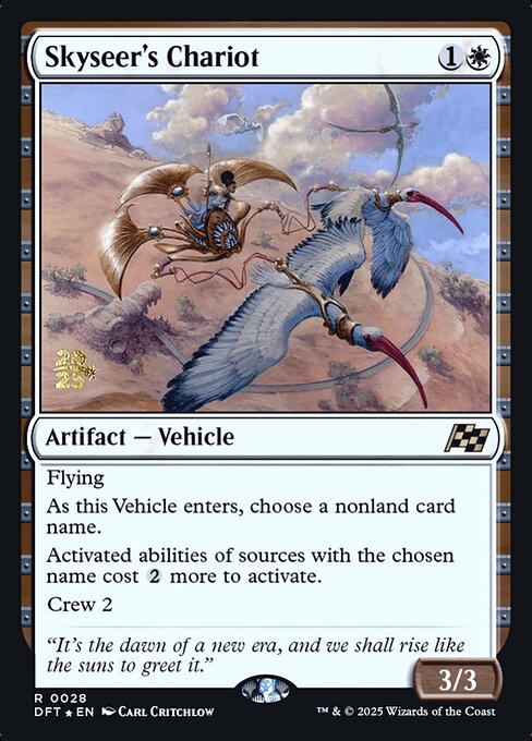 Skyseer's Chariot (PDFT 28s)