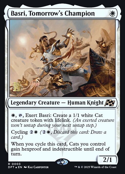 Basri, Tomorrow's Champion (PDFT 3s)