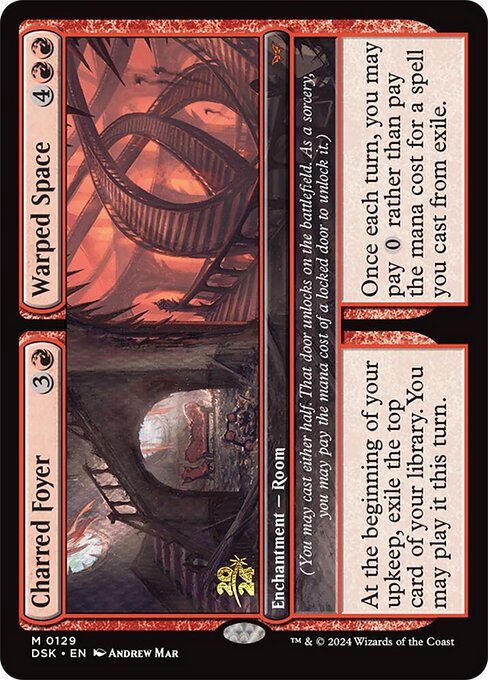 Charred Foyer // Warped Space (PDSK 129s)