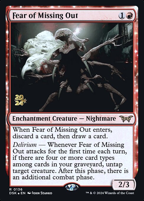 Fear of Missing Out (PDSK 136s)