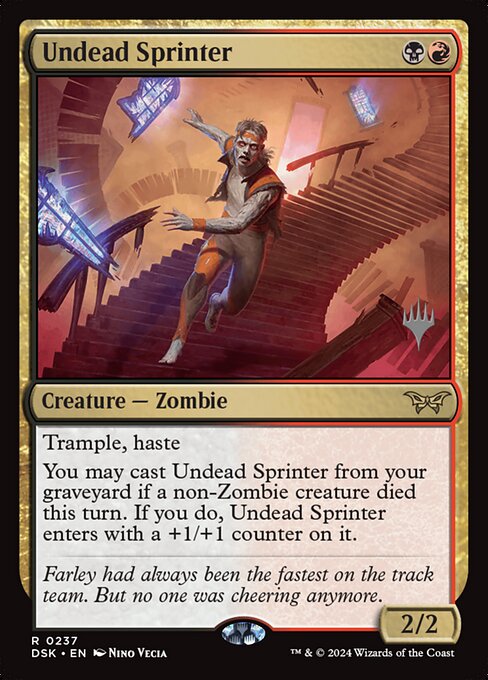 Undead Sprinter (PDSK 237p)