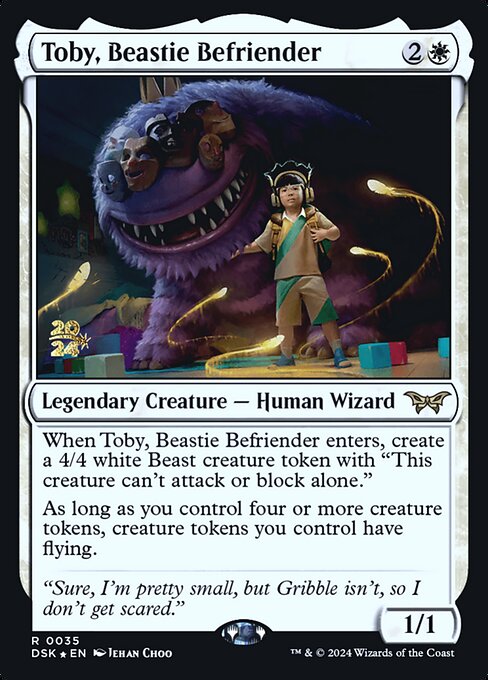 Toby, Beastie Befriender (PDSK 35s)
