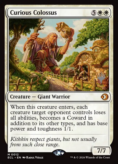 Curious Colossus (PECL 12p)