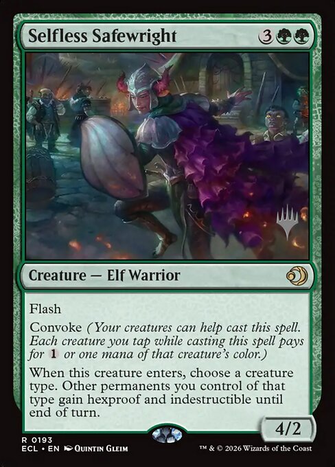 Selfless Safewright (PECL 193p)
