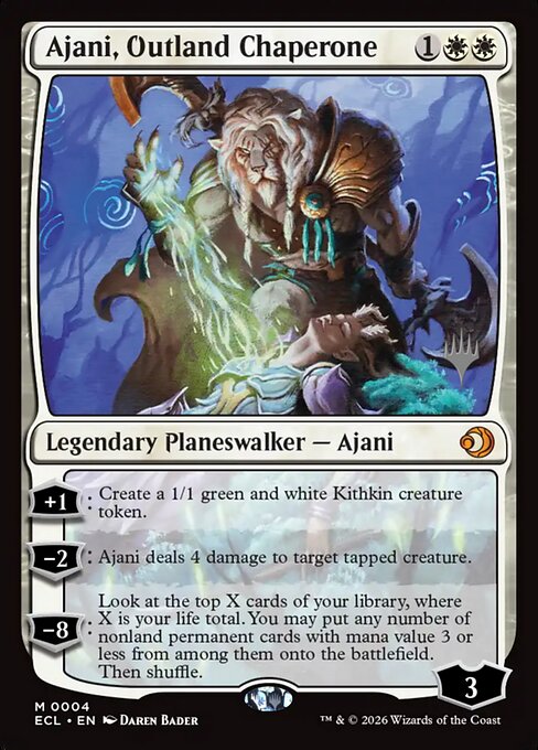 Ajani, Outland Chaperone (PECL 4p)