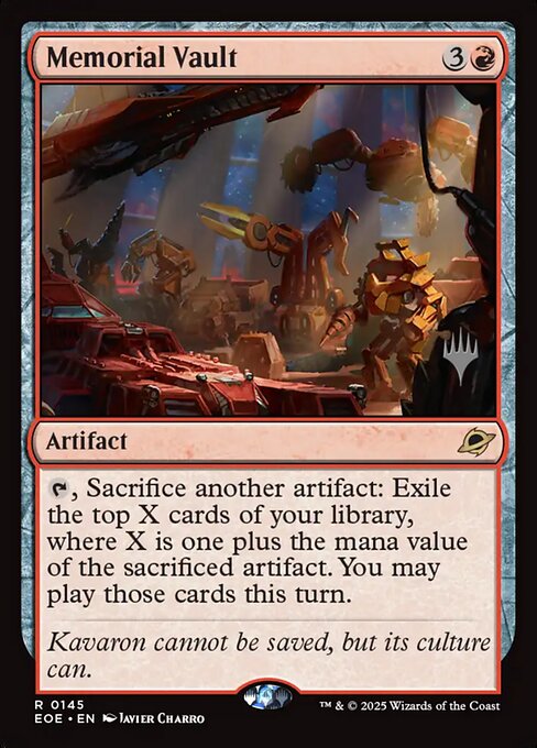 Memorial Vault (PEOE 145p)