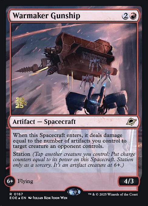 Warmaker Gunship (PEOE 167s)