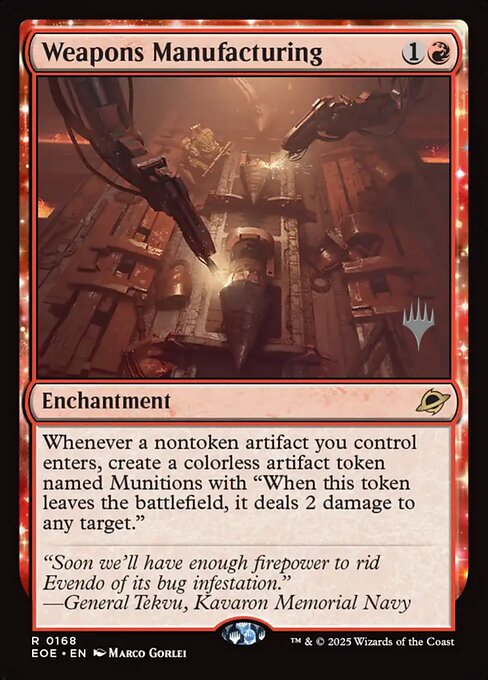 Weapons Manufacturing (PEOE 168p)
