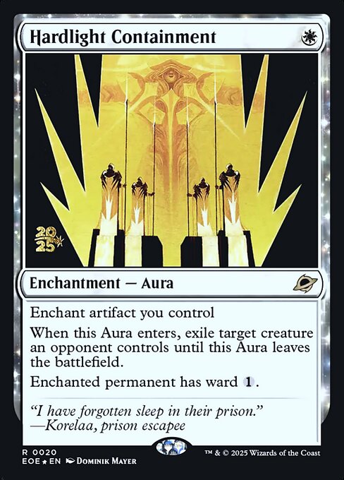 Hardlight Containment (PEOE 20s)